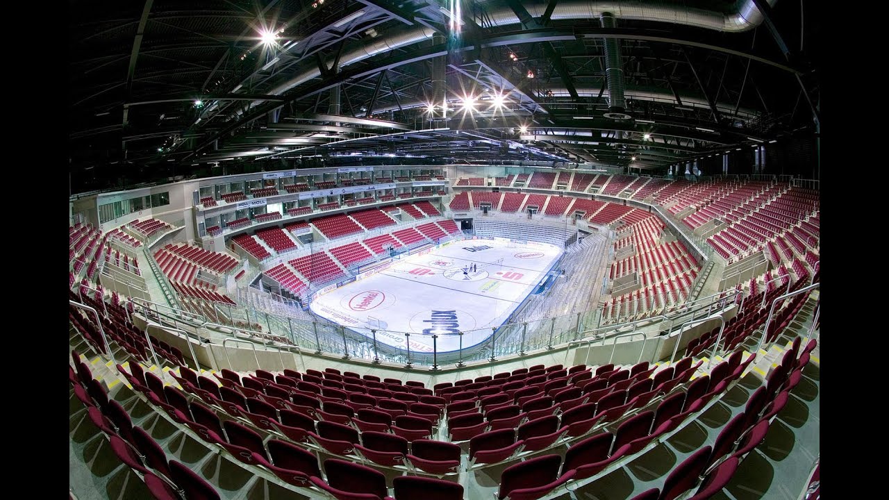 ISS DOME Umbau vom Eishockey zum Konzert YouTube