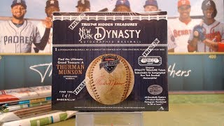 Wednesday Night Live! NEW! Tristar New York Dynasty Autographed Baseball + Packs!