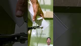 cara pasang lis PVC #youtubeshorts #constructionchannel #construction #seputarbangunan