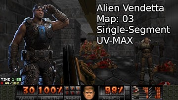 Alien Vendetta Map 03 "Cargo Depot" UV MAX [DOOM II]