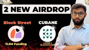 2 New Airdrops | Public-Private Layer-1 blockchain Airdrop Cubane