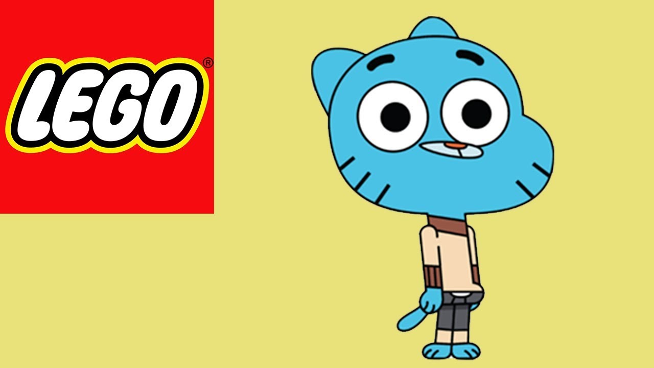 LEGO IDEAS - The Amazing World Of Gumball - Gumball Watterson Brick Headz