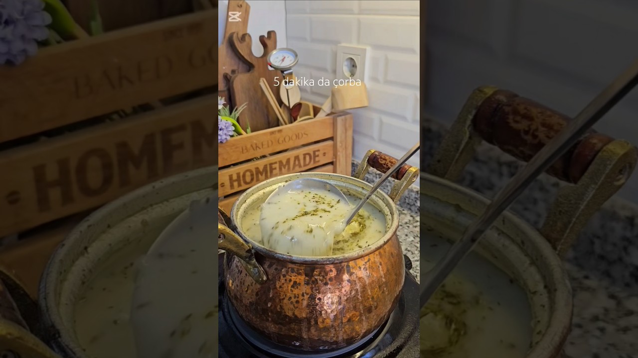 kolay arpa sehriyeli yayla çorbası 