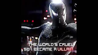 The world's crule so I became a... | spiderman edit 4k | bully maguire edit | tobey maguire edit