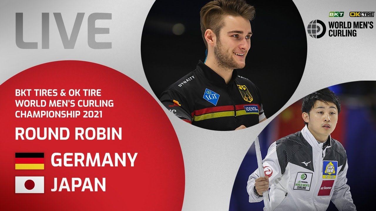 Germany v Japan - Round Robin - World Mens Curling Championship 2021