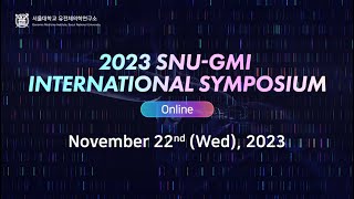 [2023 GMI Symposium] Build foundation models for single-cell omics using generative AI - Bo Wang