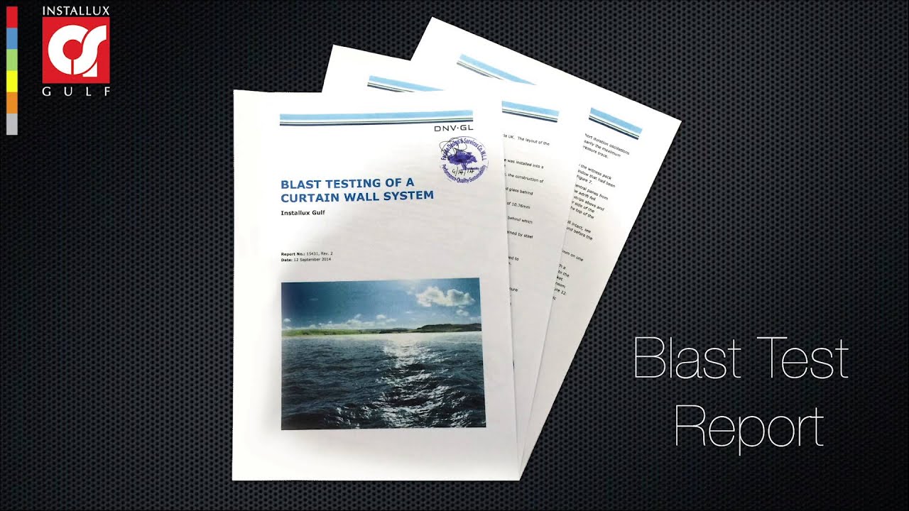 INSTALLUX UNIVERS® 54 Curtain Wall Test