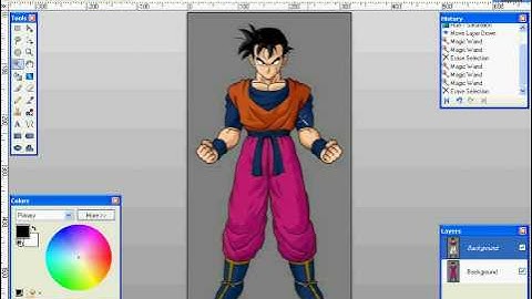 Changing color in a pic using PAINT.NET method 1