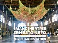 GaiaMotherTree by Ernesto Neto at Zurich Main Station