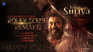 Vikram Climax Remake Rolex Scene Remake Happy Birthday Suriya Abisheks Imaginations