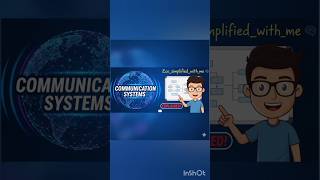 Communication system in "1 min" #communication#electronics #ece #engineering #learnfast #student