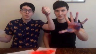 DanAndPhilCRAFTS - Glitter Faces