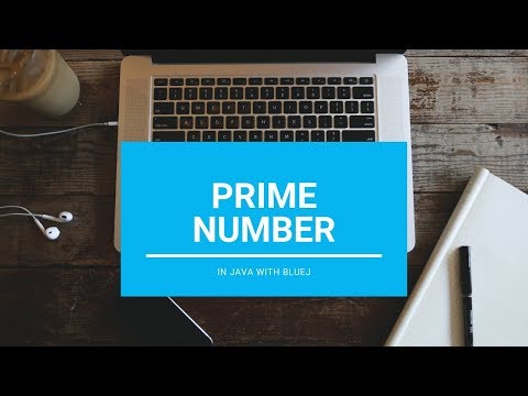 Prime Number - Core Java || With BlueJ