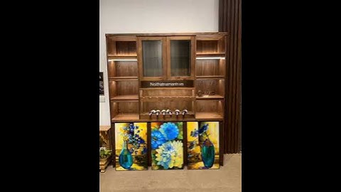 Tranh canvas treo tường hình bình khoa xanh cực đẹp cỡ 50x75