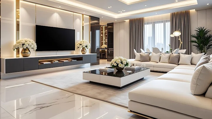 Luxury Modern Home Interior Design Trends 2025 | Living Room Sofa Set Ideas & TV Wall Unit Designs