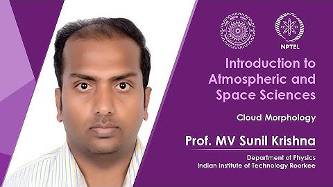 Lec 30: Cloud Morphology