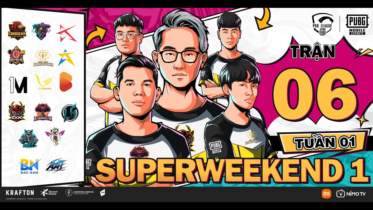 SUPERWEEKEND 1 NGÀY 2 – TRẬN 6 | PUBG MOBILE PRO LEAGUE VIỆT NAM SEASON 4