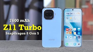 Iqoo Z11 Turbo Snapdragon 8 Gen 5  200mp Camera  7600 Mah Battery Unboxing  Review