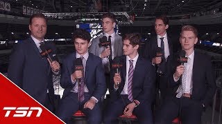 Top NHL prospects bonding over NHL Draft experience