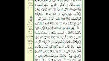 ص 24 - سورة البقرة - مكررة 7 مرات للتثبيت الشيخ سعد الغامدي {رواية حفص}