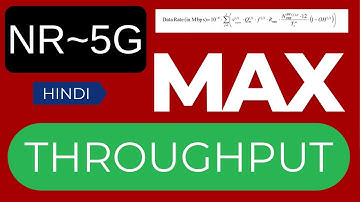 5G NR Throughput Calculation: Formula & Max Speed Explained