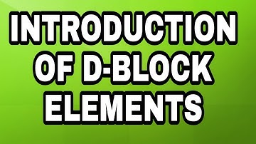 Introduction of d-block elements full explain in URDU /HINDI chemistry 12( learning 4u)