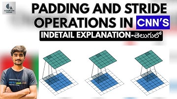 Tutorial-50:Padding and Stride operations in CNN