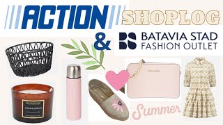 Action shoplog & Batavia stad fashion Outlet