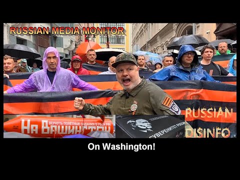 Rallygoers in Moscow demand nuclear strikes against America