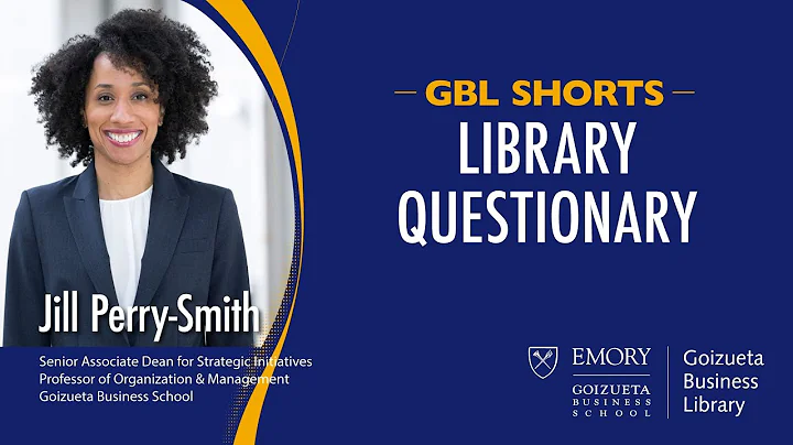 GBL Shorts: Library Questionary with Jill Perry-Sm...