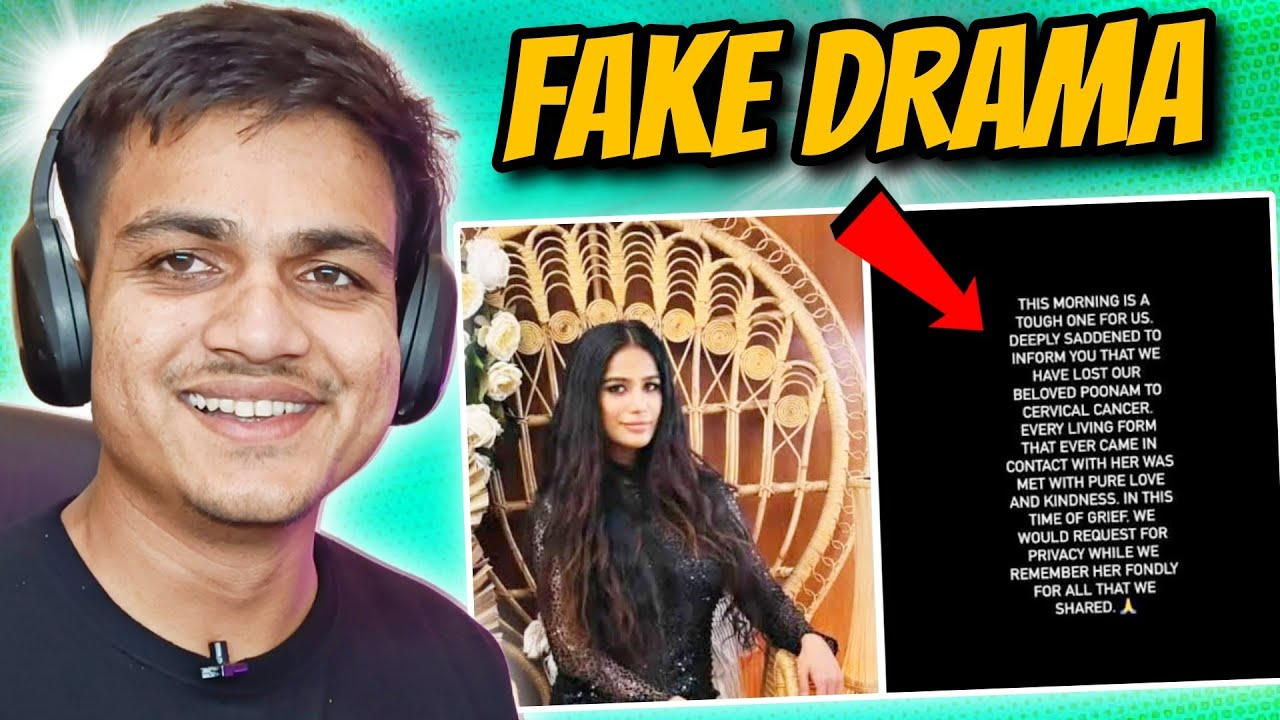 POONAM PANDEY DEATH FUNNIEST ROAST YouTube