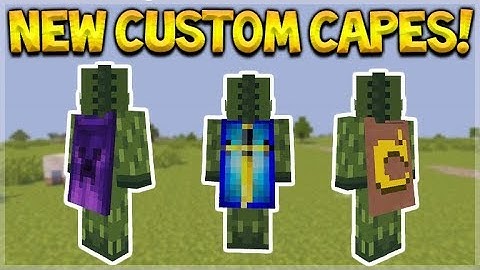 HOW TO INSTALL CUSTOM CAPES IN 1.2! Minecraft Pocket Edition - 1.2 Custom Capes Tutorial