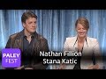 Castle Nathan Fillion And Stana Katic Talk Handcuffs Castle Nathan Fillion And Stana Katic Talk Handcuffs