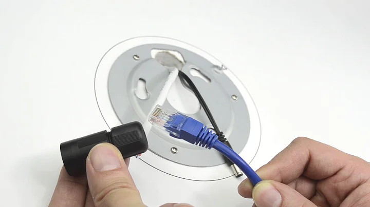 Amcrest IP Cameras - How to Assemble a Weatherproof RJ-45 Cover