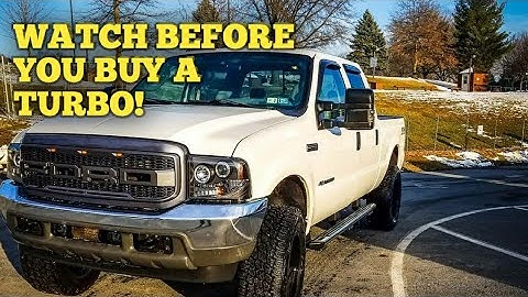 6.0 Powerstroke Turbo Removal and Cleaning P132b