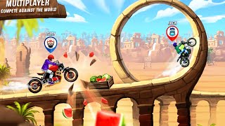 Real Stunt Arcade games New Bike Race Free Games | Rush to Crush Android Gameplay Full HD 1080p | screenshot 3
