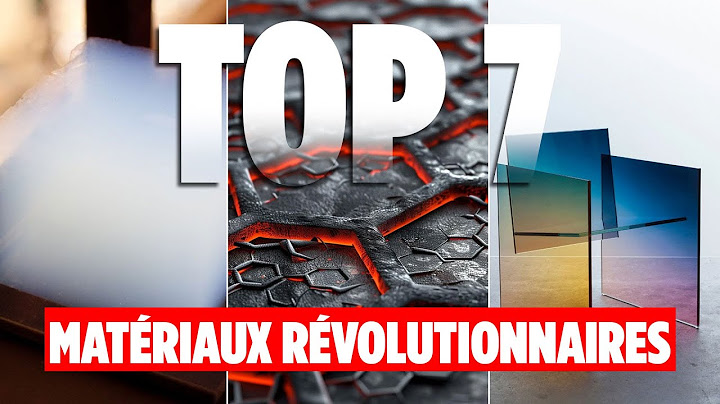 7 nouveaux matériaux fascinants qui pourraient tout changer | InnoVision Tech en Français
