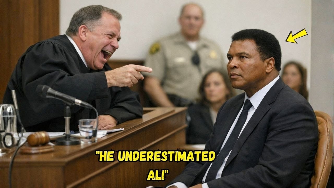JUDGE LAUGHED AT MUHAMMAD ALI IN COURT — MOMENTS LATER HE REALIZED ALI WAS UNSTOPPABLE