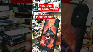 NEW BACK LAMINATION #back skin protector  #lamination #smartphone #protector #mobile #automobile