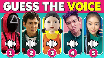 Guess the Squid Game 2 Characters by Their Voice 🔊🦑 Thanos, Player 456, Front Man