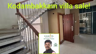 Independent 4bhk villa with 3 car park in kodambakkam! kaaviya homes | Ready 3bhk flat in T Nagar