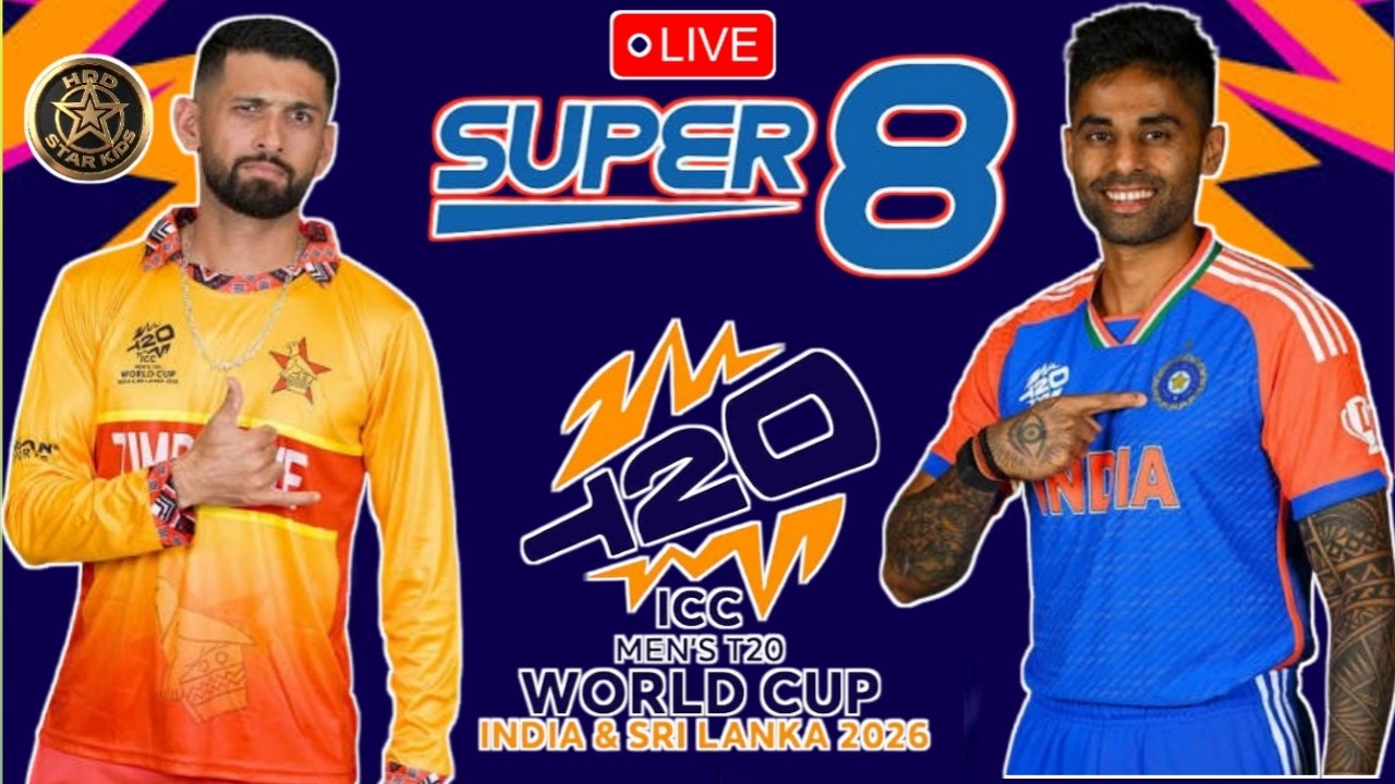 Today T20 World Cup  Live Cricket Match Today India vs Zimbabwe Live