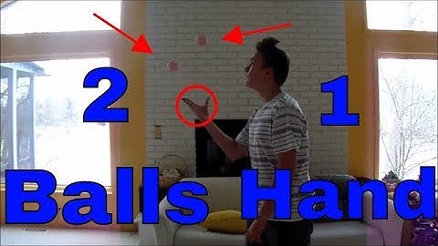 How to Juggle 2 Balls in 1 Hand! Quick and Easy Tips & Tricks - Jude Juggles