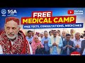 Free Medical Camp in Sachal Goth Karachi