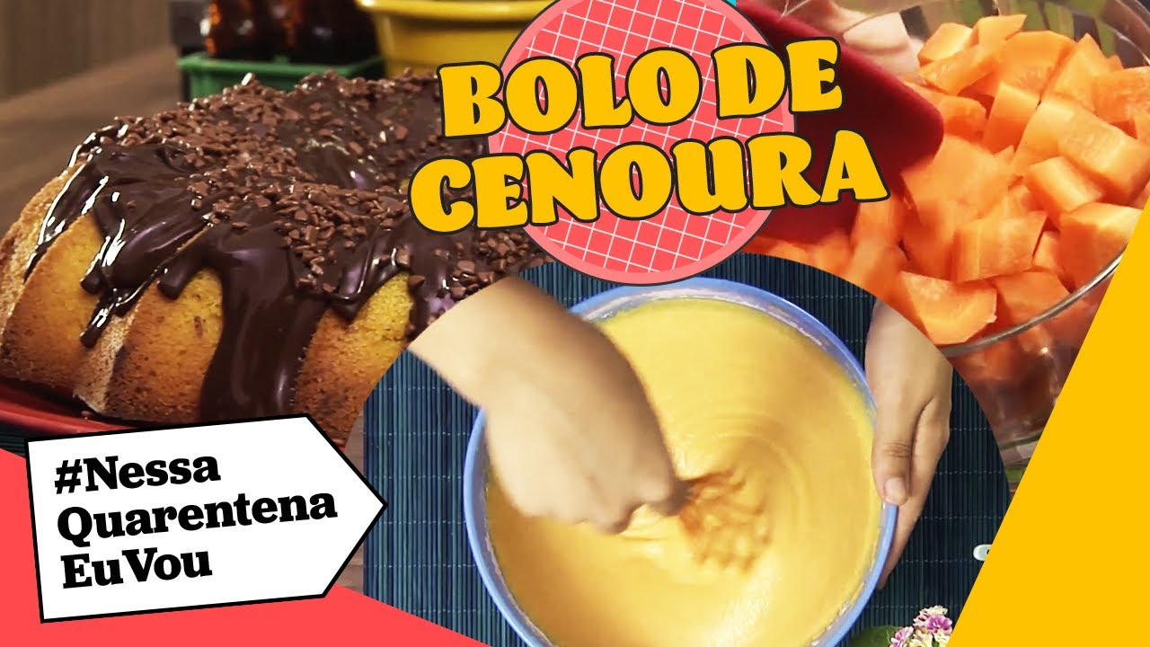 BOLO DE CENOURA | Sobremesa perfeita e sem defeitos