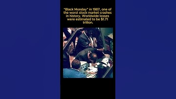 Black Monday 1987: The Day the Stock Market CRASHED!