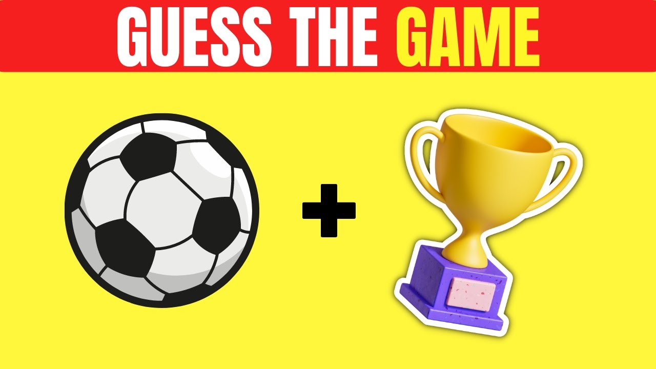 Guess the Game by Emoji Popular Game Hard Challenge YouTube