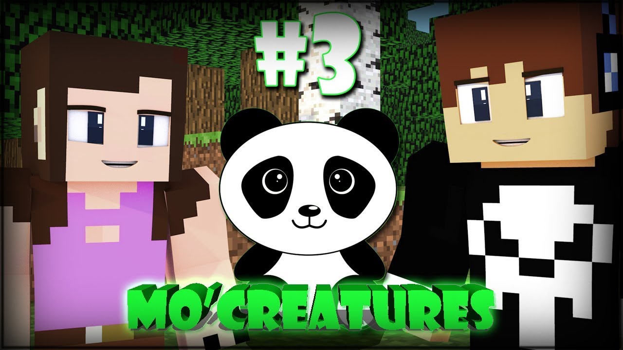 MO'CREATURES - URSO PANDA [ Minecraft ] #3 - YouTube
