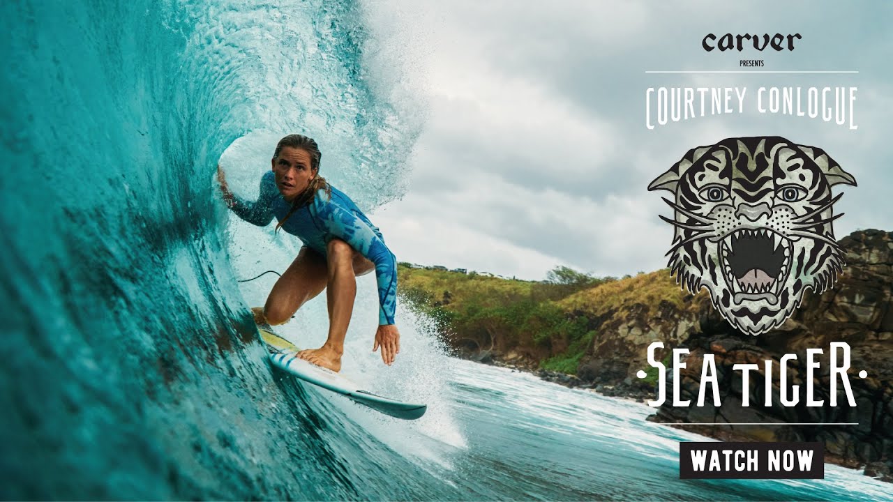 Surf the Streets with Courtney Conlogue's Carver Skateboard Sea 
