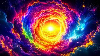 🌈 Colorful Clouds Flight | 4K Background & Soothing Music | OLED TV screenshot 5